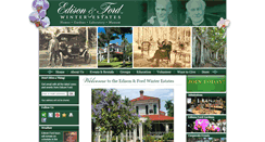Desktop Screenshot of edisonfordwinterestates.org