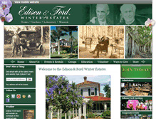 Tablet Screenshot of edisonfordwinterestates.org